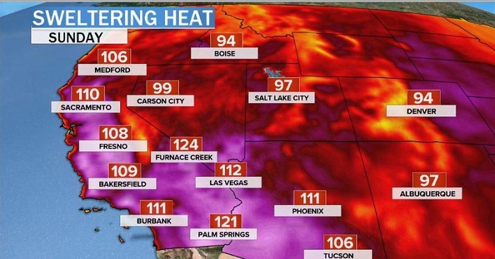 An Atmospheric Scientist Explains The Weather Phenomenon Known As A Heat Dome Baking California And The West