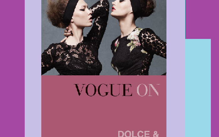 Domenico Dolce And Stefano Gabbana Are The Most Successful Design Partnership In Fashion History