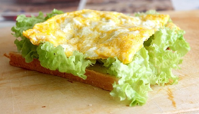 A Simple Egg Sandwich Good For You
